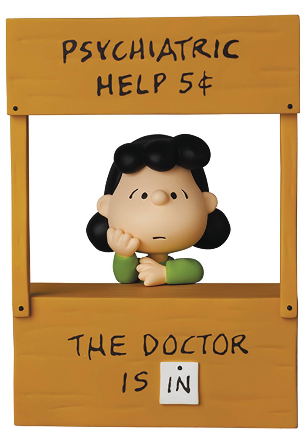 Medicom Peanuts Lucy Psychiatric Help Stand Figure